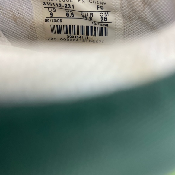 Nike Court Force 2006 colorblock low-top shoes 9 - Picture 7 of 9